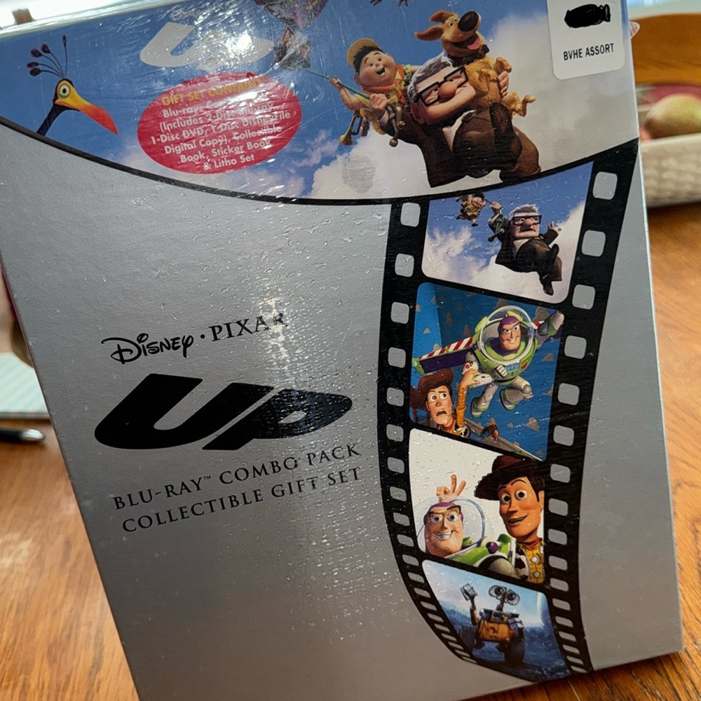Disney UP Blu Ray & CD SEALED Combo Gift Set